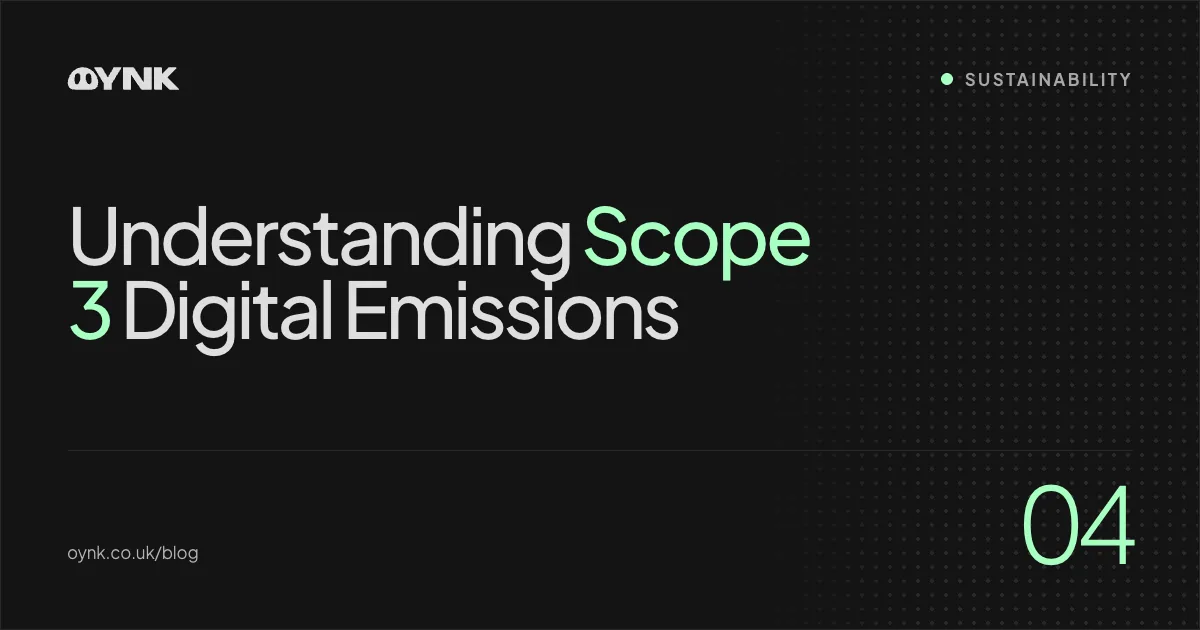 Title card 04: Understanding Scope 3 Digital Emissions — Sustainability